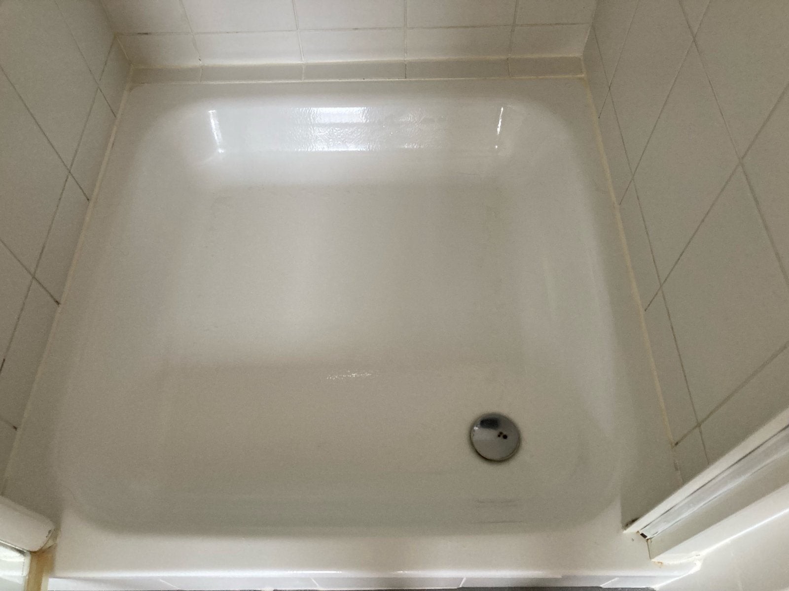 Receveur de douche et porte de douche - petit prix, Enlèvement, Utilisé