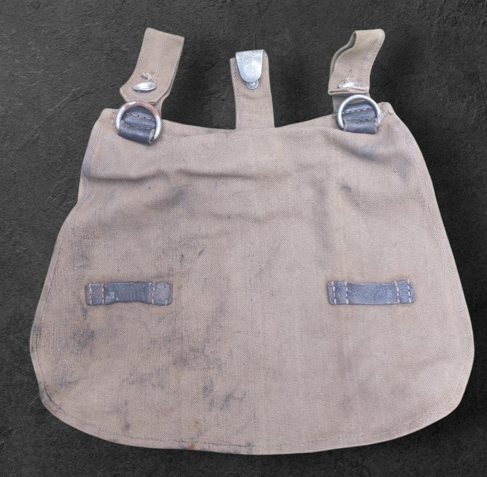 Sac à pain DDR est-allemand (idéal pour la reconstitution de, Collections, Objets militaires | Général, Enlèvement ou Envoi