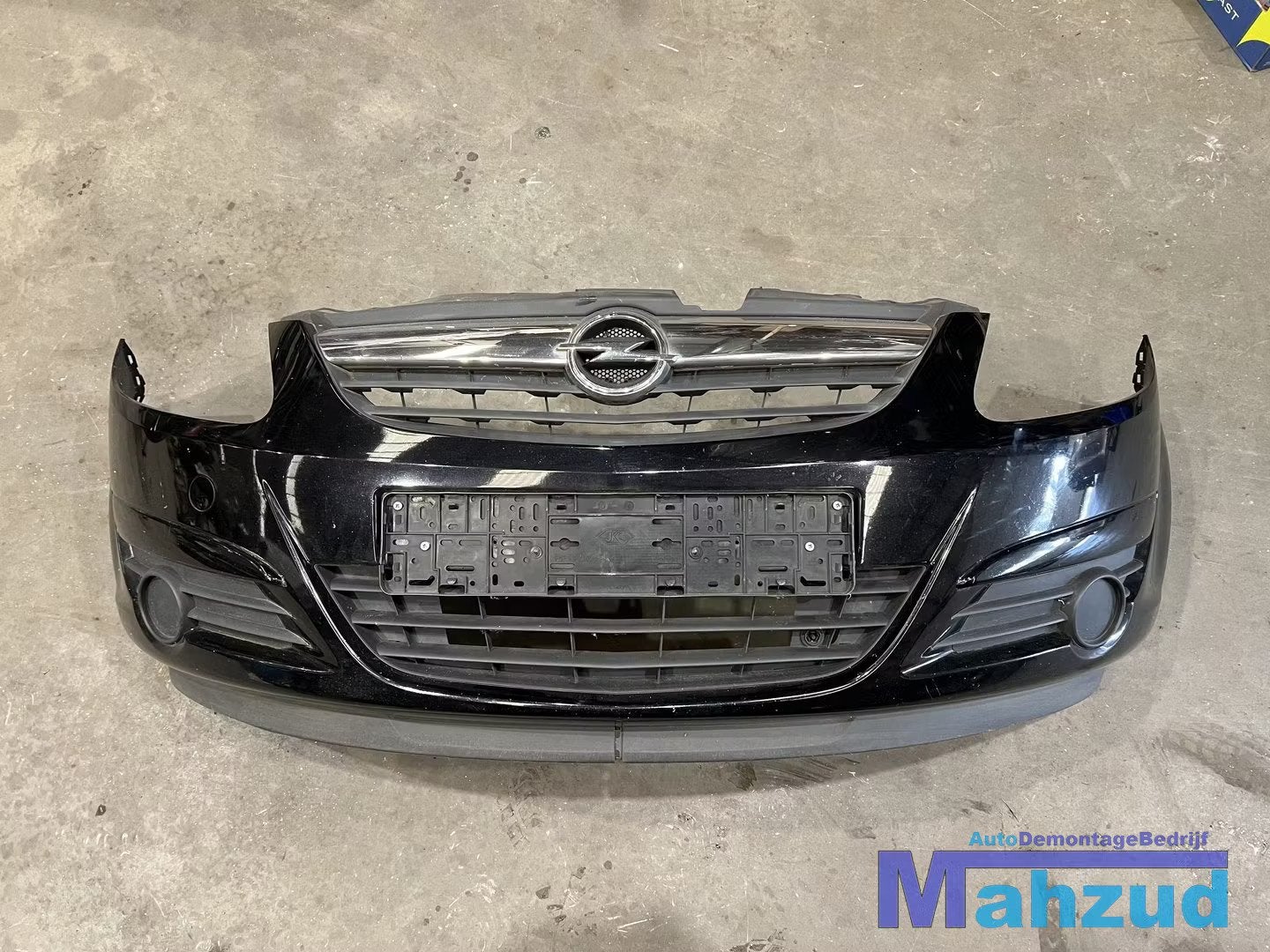 OPEL CORSA D Zwart Z20R Voorbumper 2005-2014, Auto-onderdelen, Gebruikt, Voor, Opel Automobile GmbH, Kontakt@opel-infoservice.de
