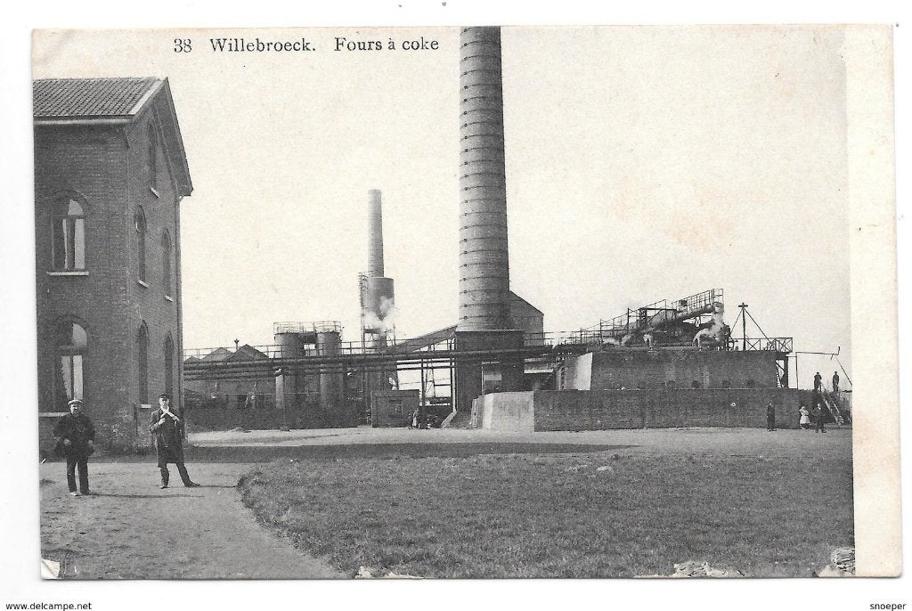 Willebroeck 38 fours a coke imp emmers, Enlèvement ou Envoi, Affranchie, Anvers