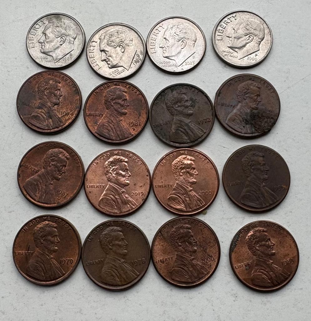 USA munten, Postzegels en Munten, Ophalen of Verzenden, Munten
