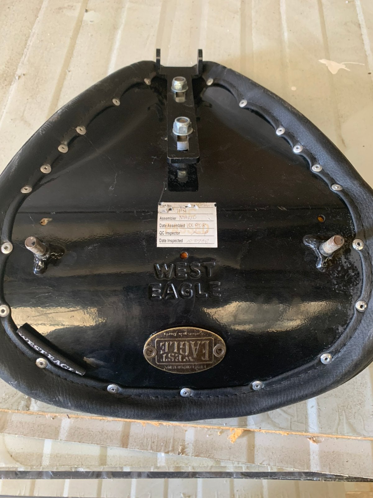 Bobber seat met veren, Ophalen of Verzenden, Gebruikt