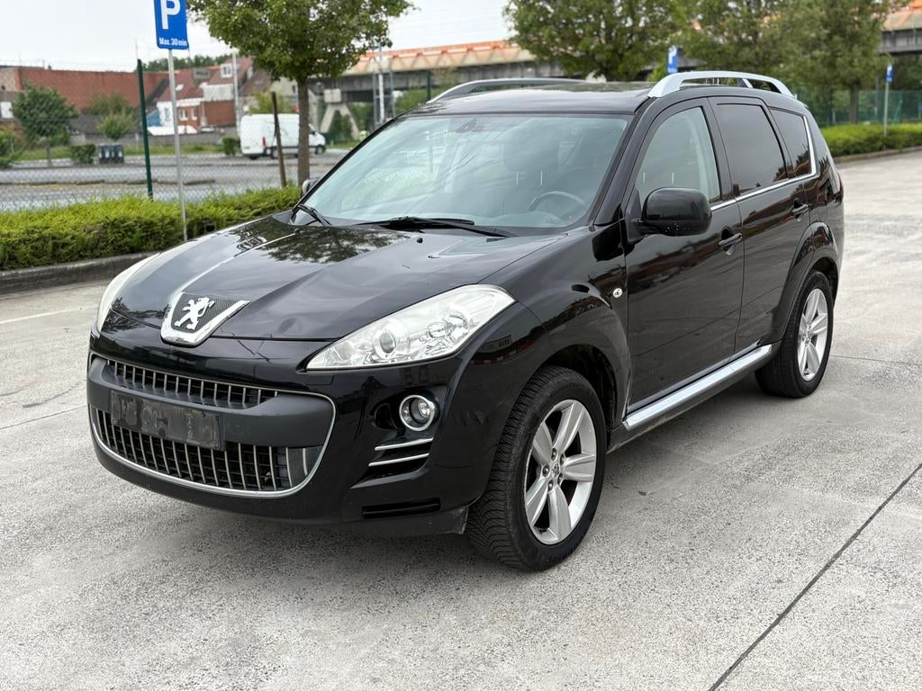 PEUGEOT 4007 2.2HDI AUTOMATIQUE / 7 PLACES, Autos, Cuir, Achat, 7 places, Noir