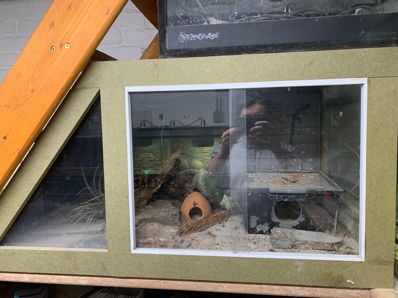 Terrarium, Ophalen of Verzenden, Zo goed als nieuw