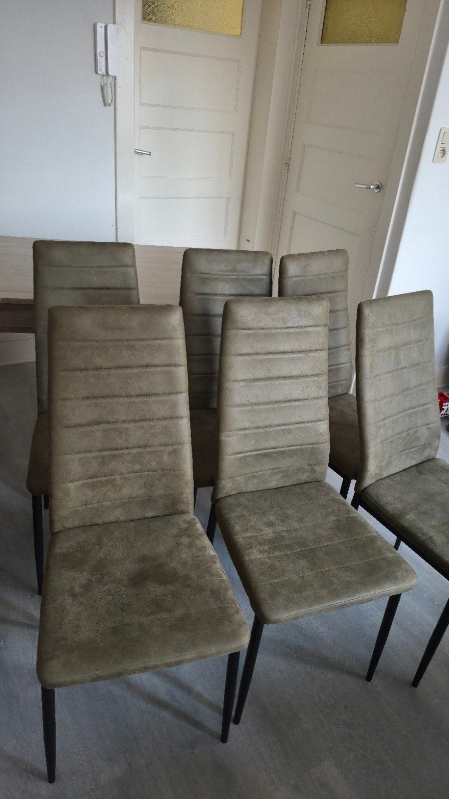 6 stoelen, Enlèvement, Comme neuf, Cinq, Six Chaises ou plus