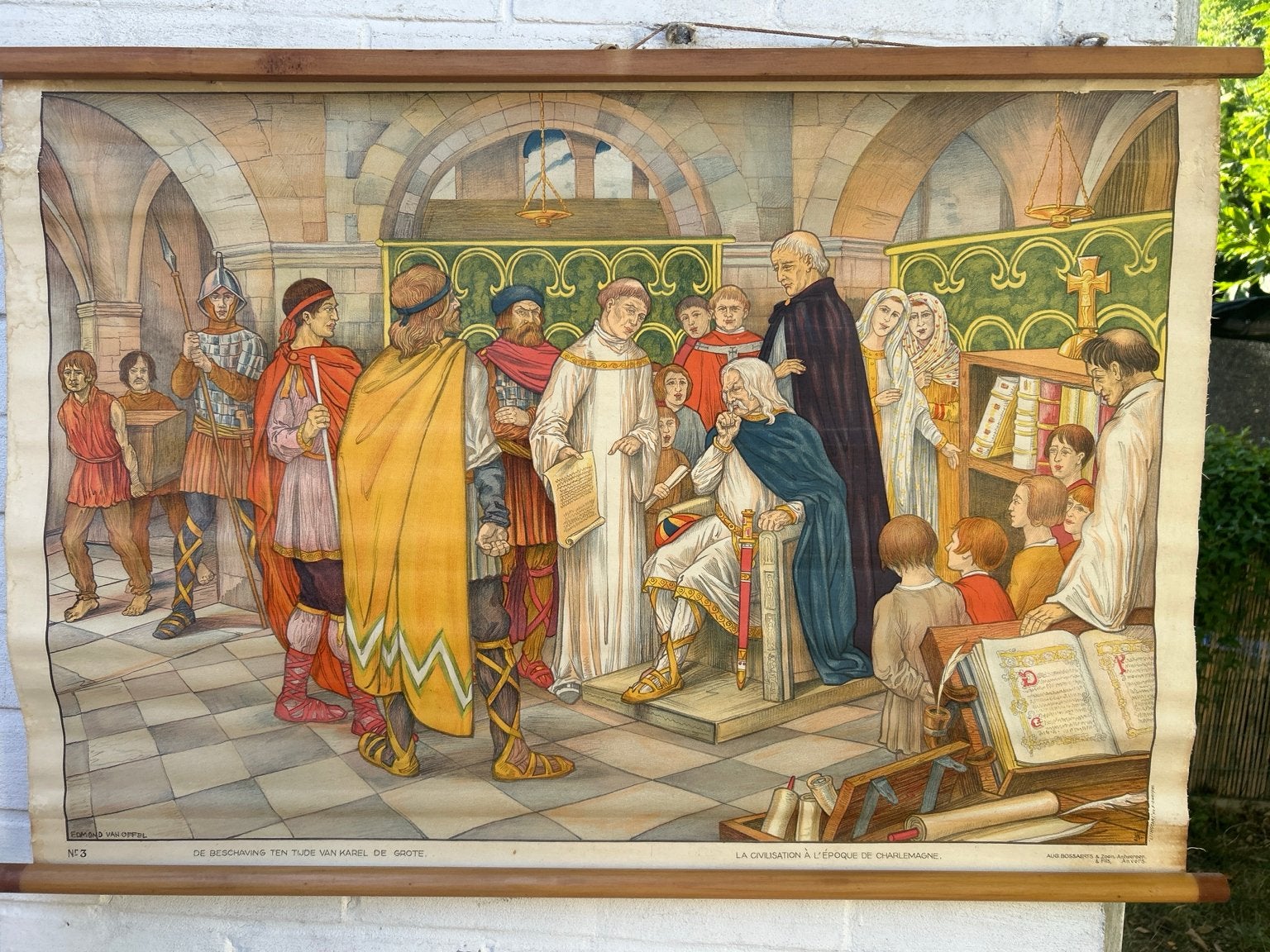 De beschaving ten tijde van Karel de Grote, Antiquités & Art, Enlèvement, Histoire