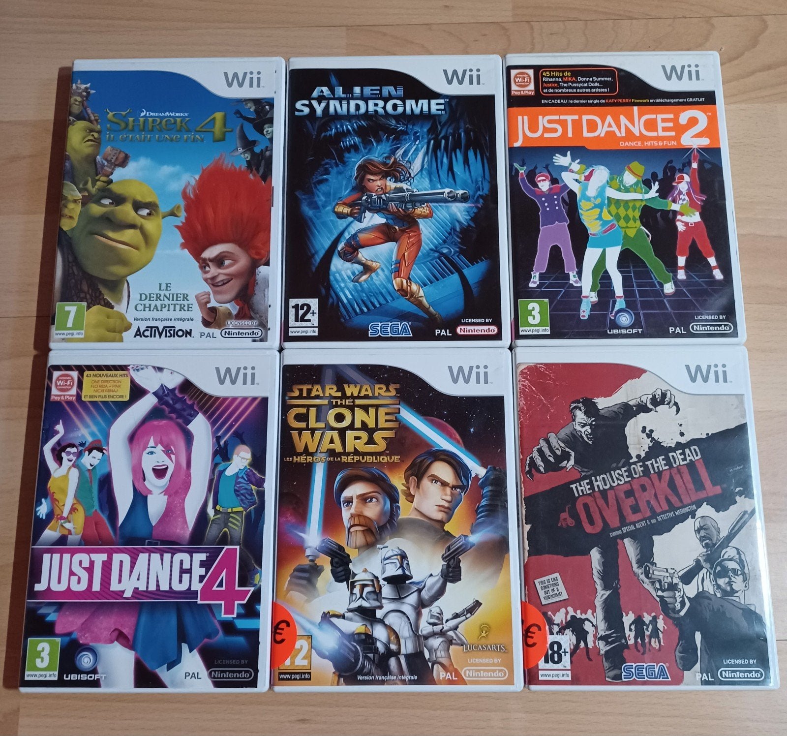 Jeux Nintendo Wii _ Prix en description, Enlèvement ou Envoi, Utilisé