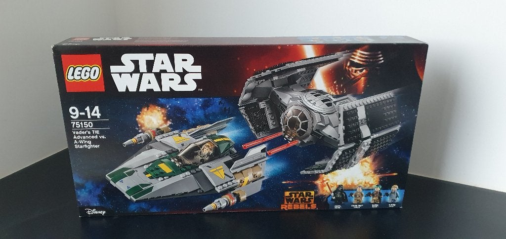 Lego 75150 Darth Vaders TIE Advanced vs A-Wing Starfighter, Star Wars, Lego, Nieuw, Ophalen of Verzenden