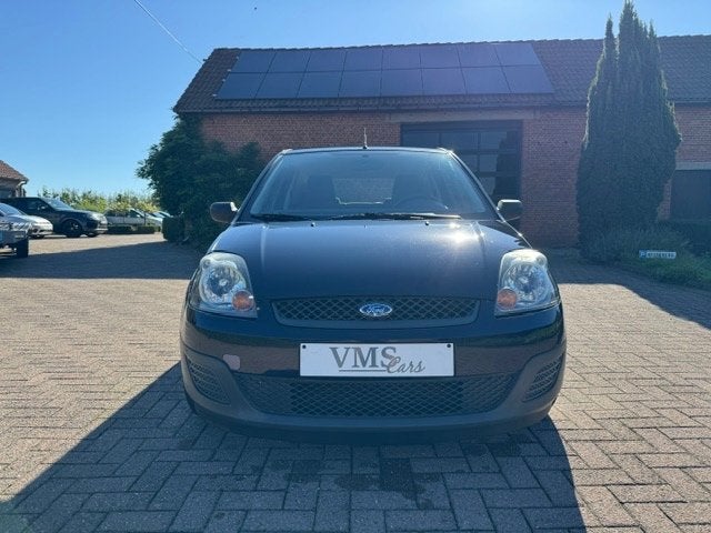 Ford Fiesta 1.3 Benzine * Garantie * Airco *, 1299 cc, Stof, Zwart, 4 cilinders