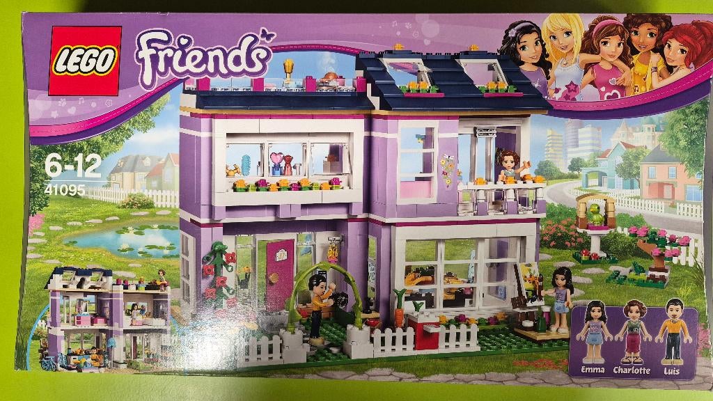 LEGO Friends 41095 Emma's Huis, Kinderen en Baby's, Speelgoed | Duplo en Lego, Ophalen, Lego, Friends