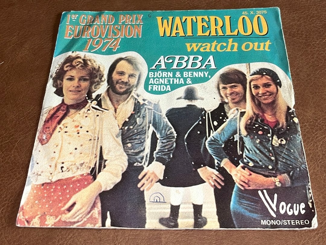 ABBA - Waterloo - 7” vinyl single - FR, Enlèvement ou Envoi, Utilisé