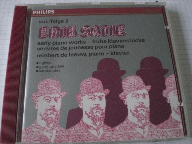 CD Eric Satie Early Piano, CD & DVD, Enlèvement ou Envoi, Utilisé, Autres genres, Autres types