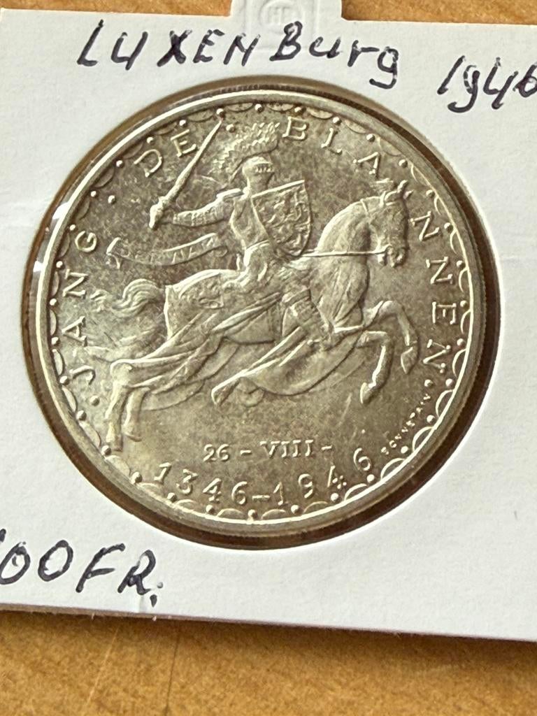 Coffret Luxembourg 1946, Enlèvement ou Envoi, Série, Argent