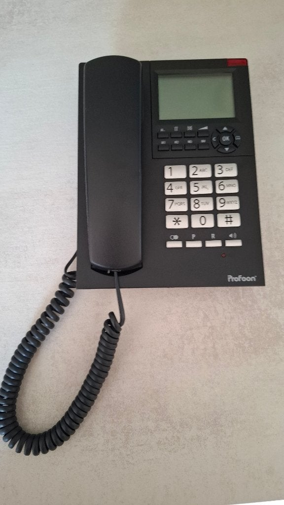 vast telefoontoestel, Ophalen, Zo goed als nieuw