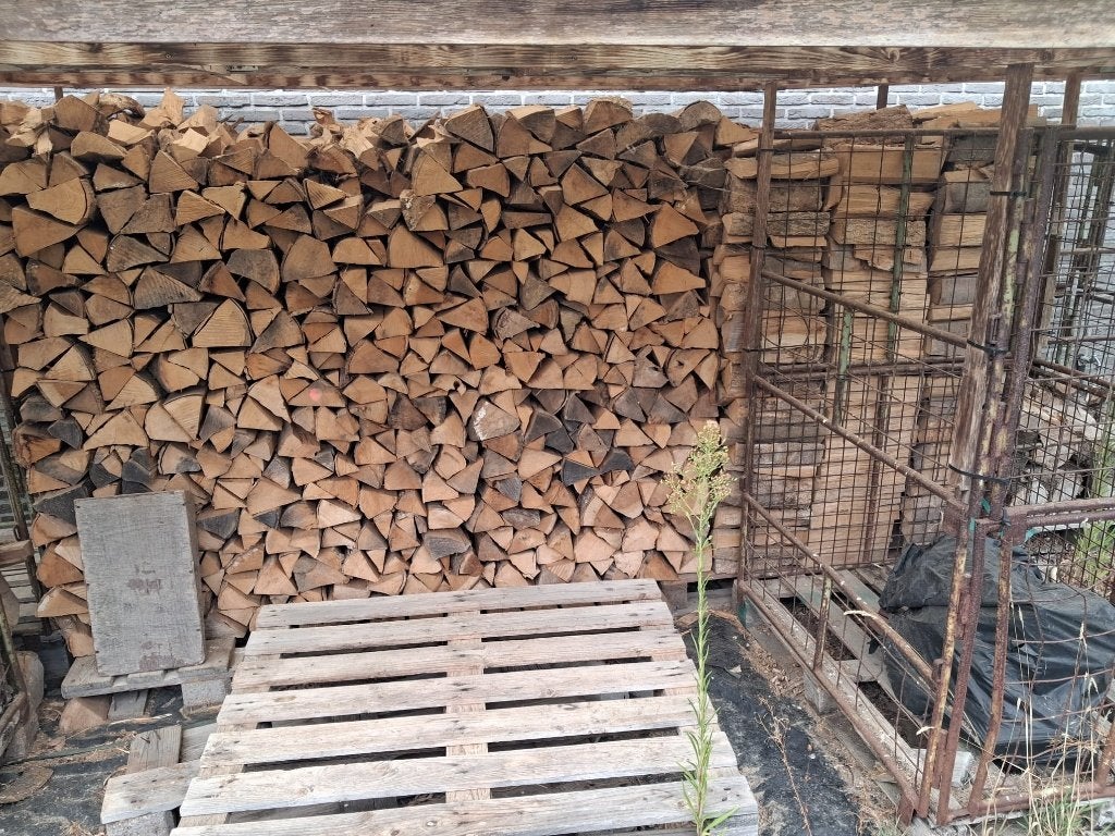 brandhout BEUK super droog m3, Tuin en Terras, 6 m³ of meer, Ophalen, Beukenhout, Blokken