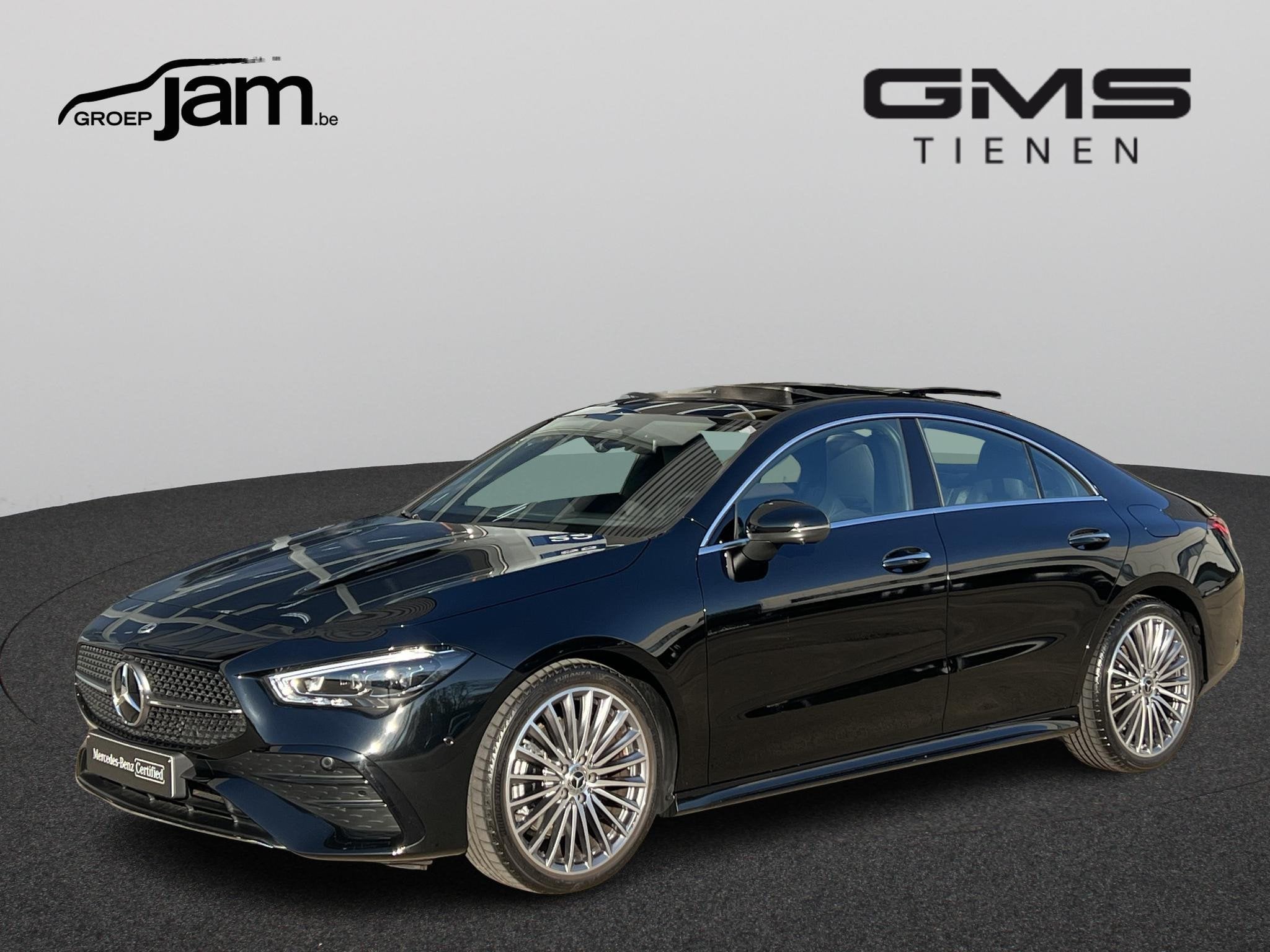 Mercedes-Benz CLA-klasse 200 AMG/Pano, Auto's, Stof, Gebruikt, Zwart, 4 cilinders