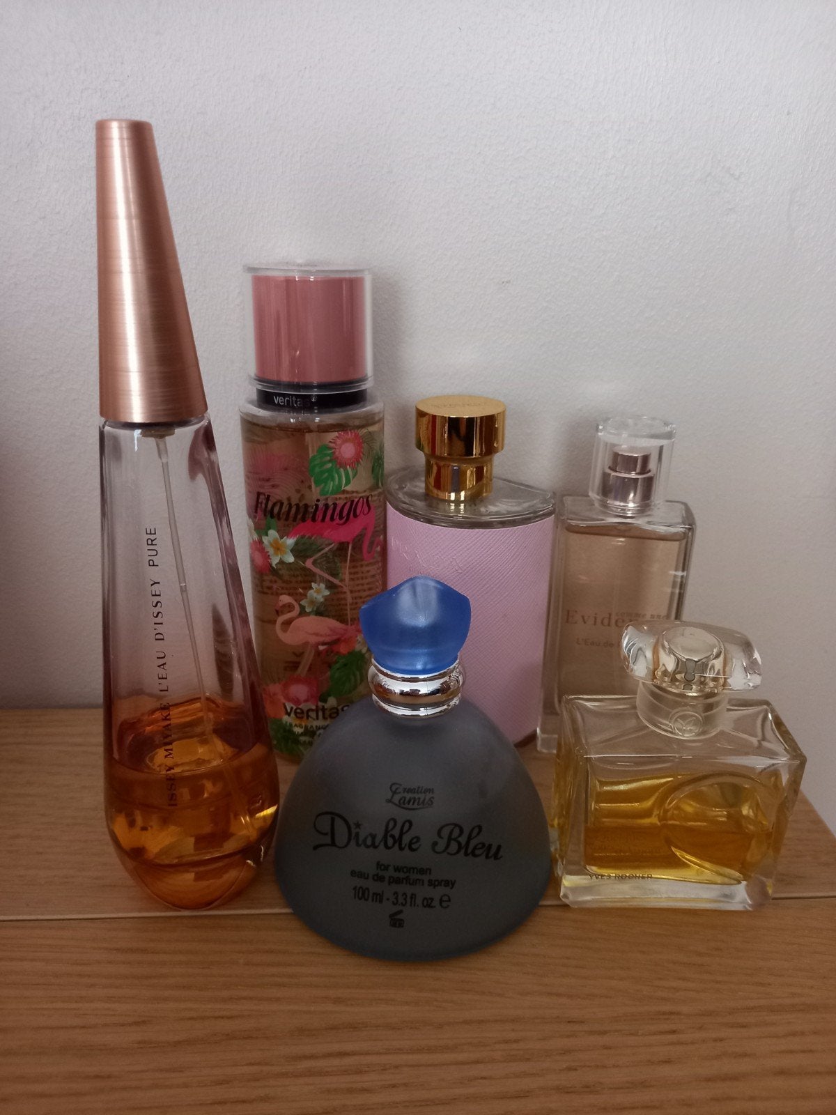 Parfum allerlei, Ophalen