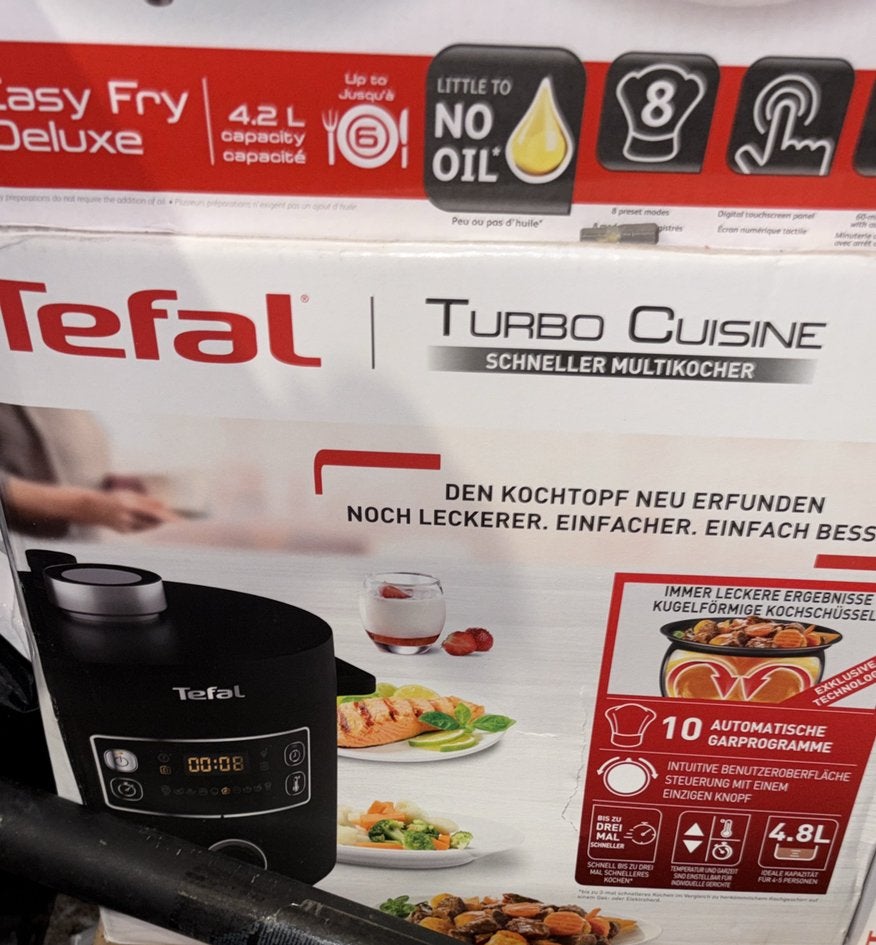 Turbo cusine tefal, Elektronische apparatuur, Contactgrills, Ophalen, Nieuw