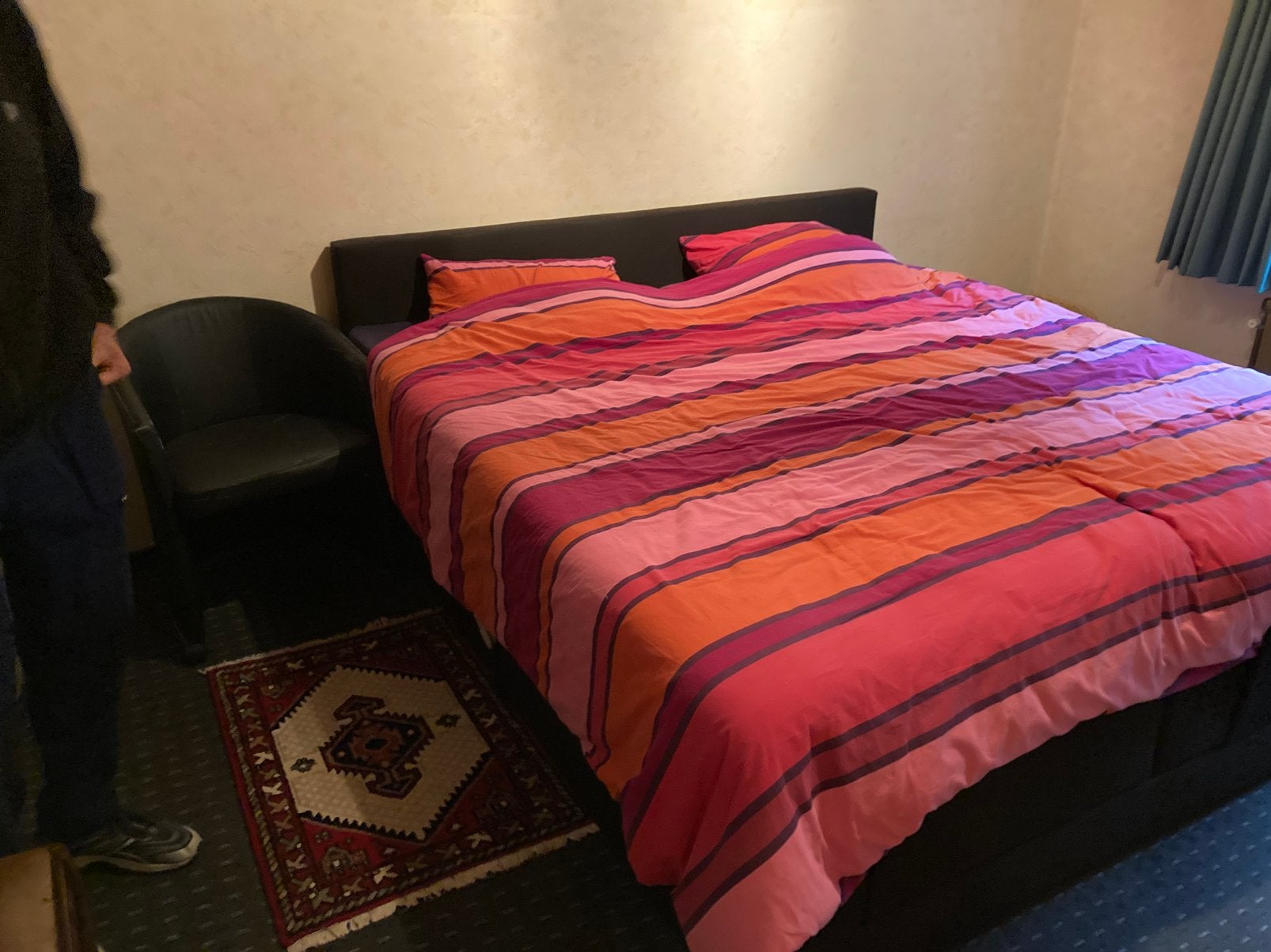 Boxspring Kingsize, Ophalen, Zo goed als nieuw