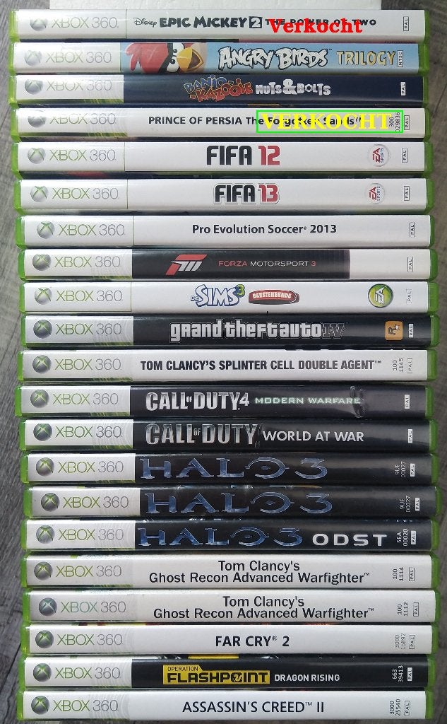 XBOX 360 games in zeer goede staat, Games en Spelcomputers, Games | Xbox 360, Ophalen of Verzenden, Zo goed als nieuw