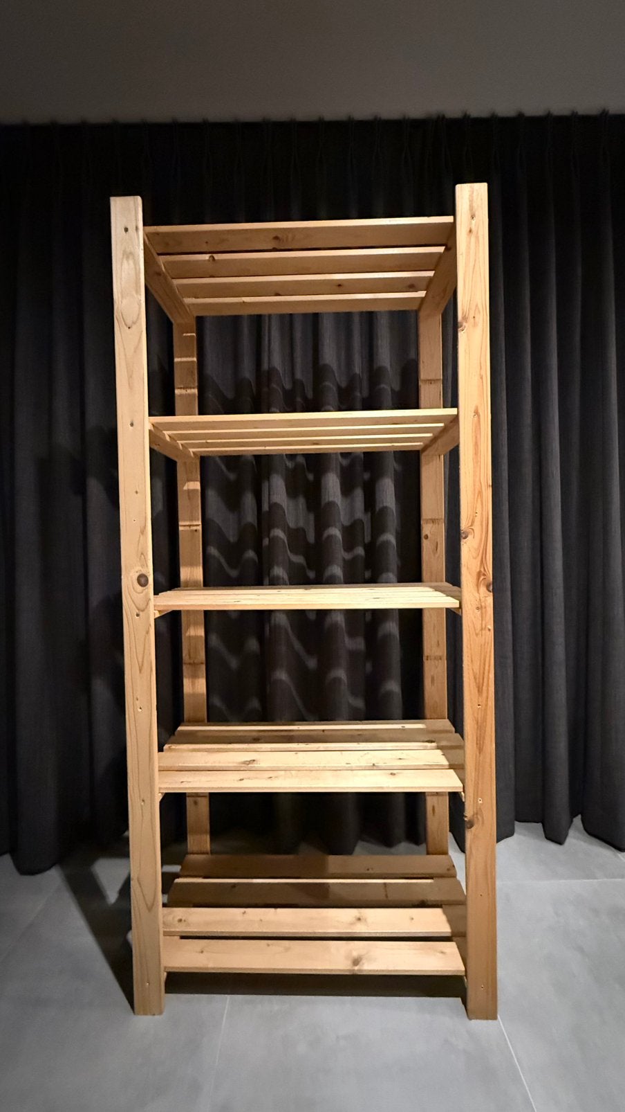 Houten rek, Huis en Inrichting, Kasten | Stellingkasten, Ophalen, Gebruikt