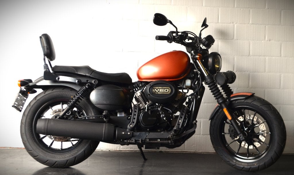 Hyosung Bobber 125cc permis A1 nombreuses options, Motos, Entreprise, Occasion, 2 cylindres, Manuelle