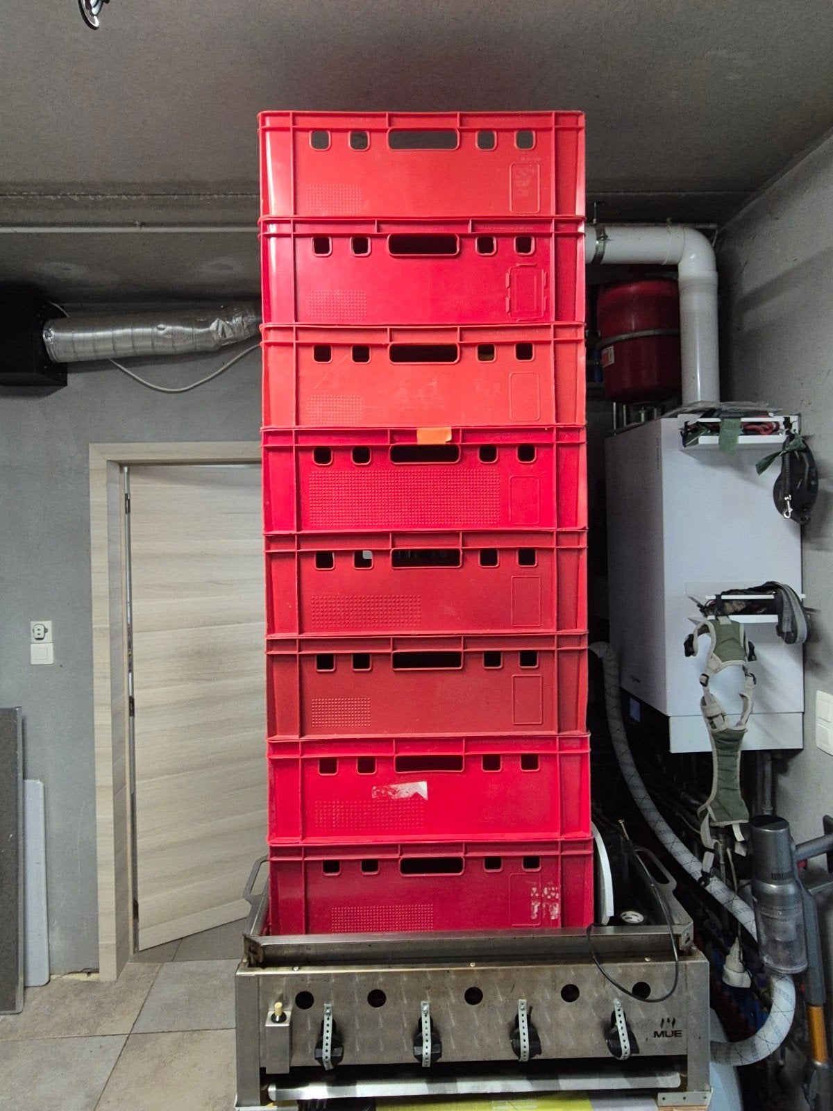 Stockage bakken, Ophalen