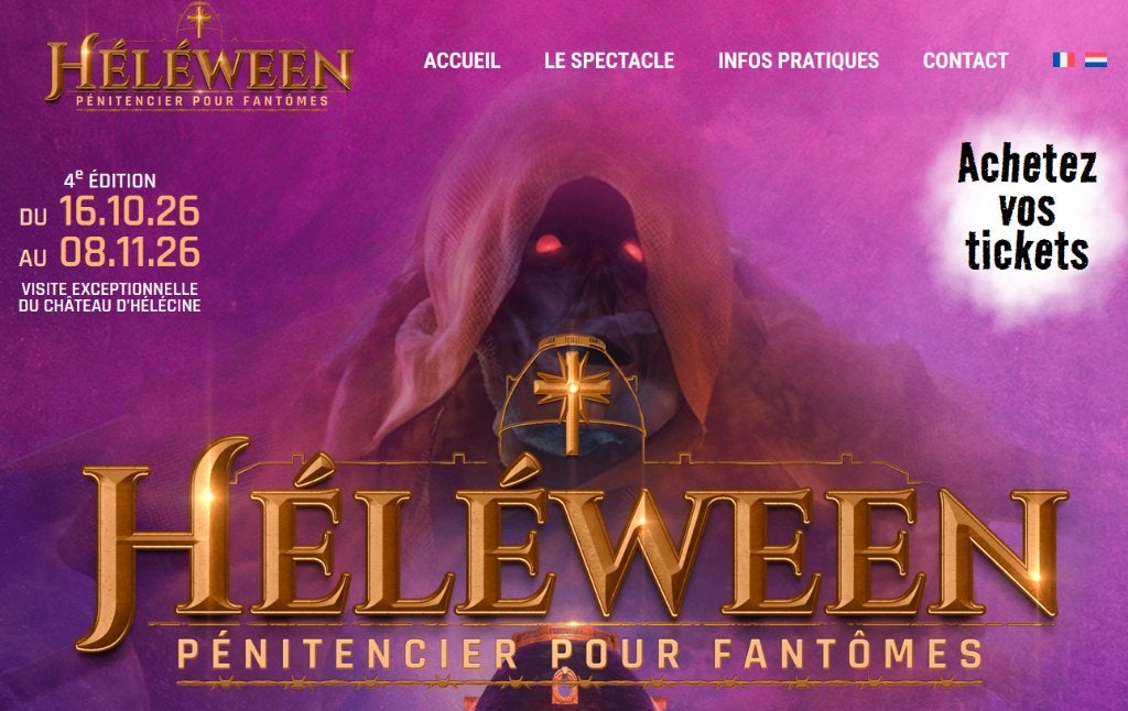 4 x E-tickets Héléween - Pénitencier pour fantômes