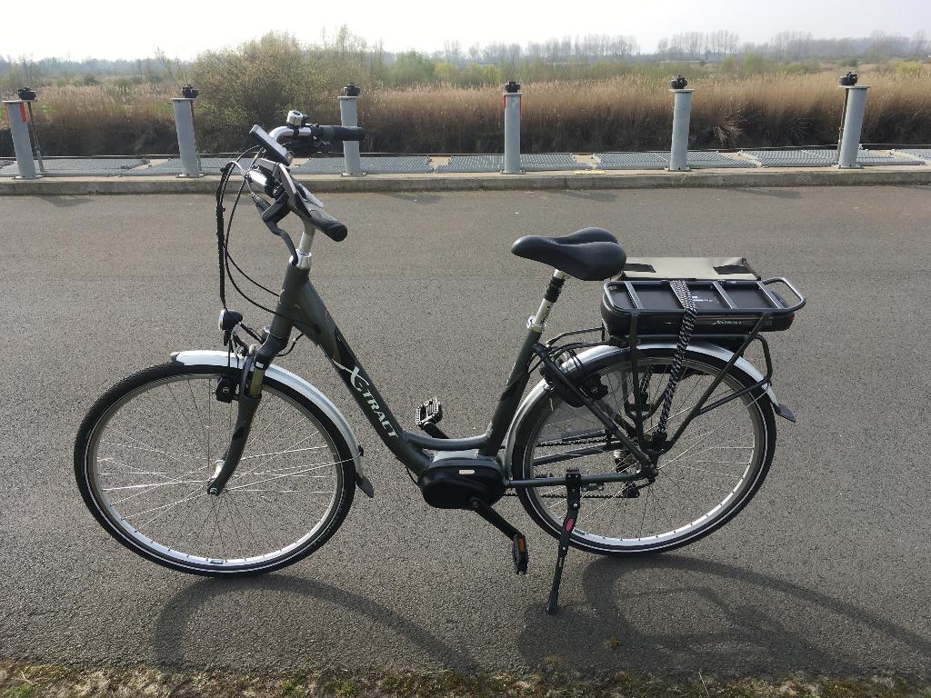 elektrische friets 28 inch, Fietsen en Brommers, Zo goed als nieuw, 51 tot 55 cm, 50 km per accu of meer, Ophalen