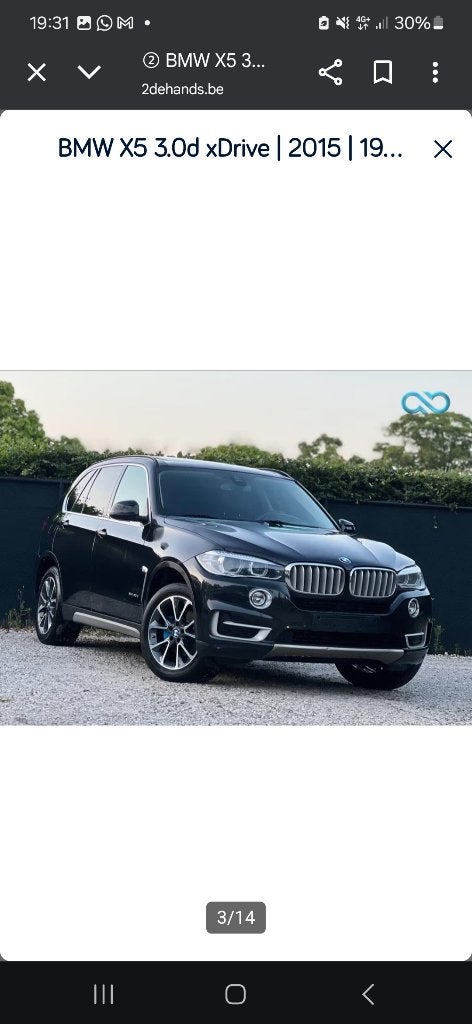Bmw, Auto's, Automaat, Zwart, Leder, Bruin