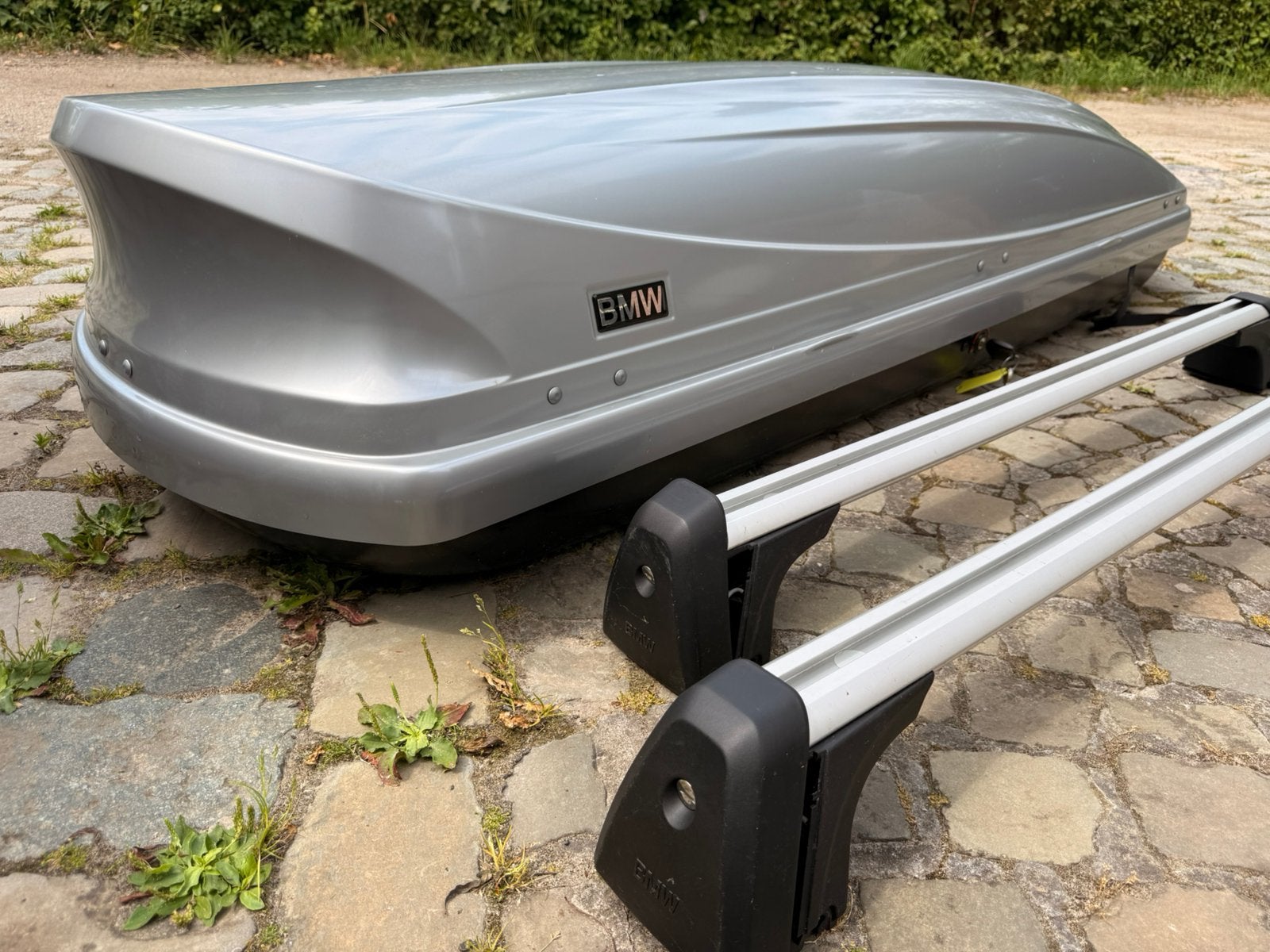 Originele dakkoffer en dragers voor BMW F31 of F45, Auto diversen, Dakkoffers, Ophalen, Zo goed als nieuw