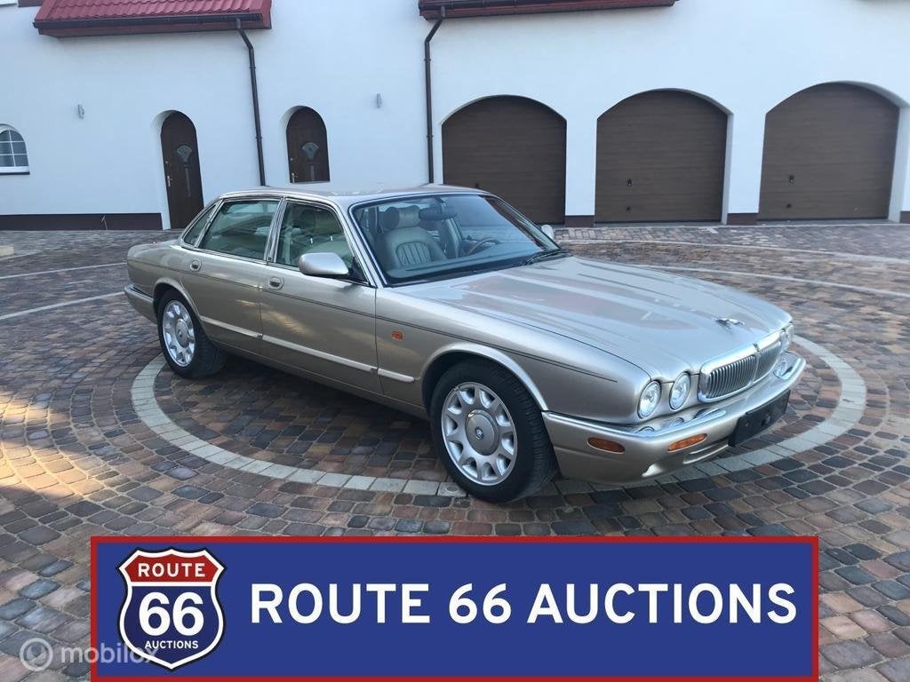 Jaguar XJ Sovereign 4.0 V8 | 1998 | Route 66 Auctions, Zwart, Bedrijf, Handgeschakeld, Overige carrosserie
