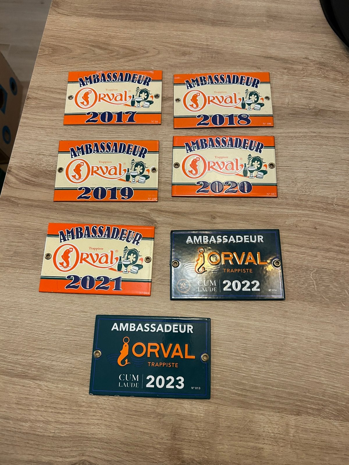 Plaque Ambassadeur, Collections, Enlèvement, Comme neuf