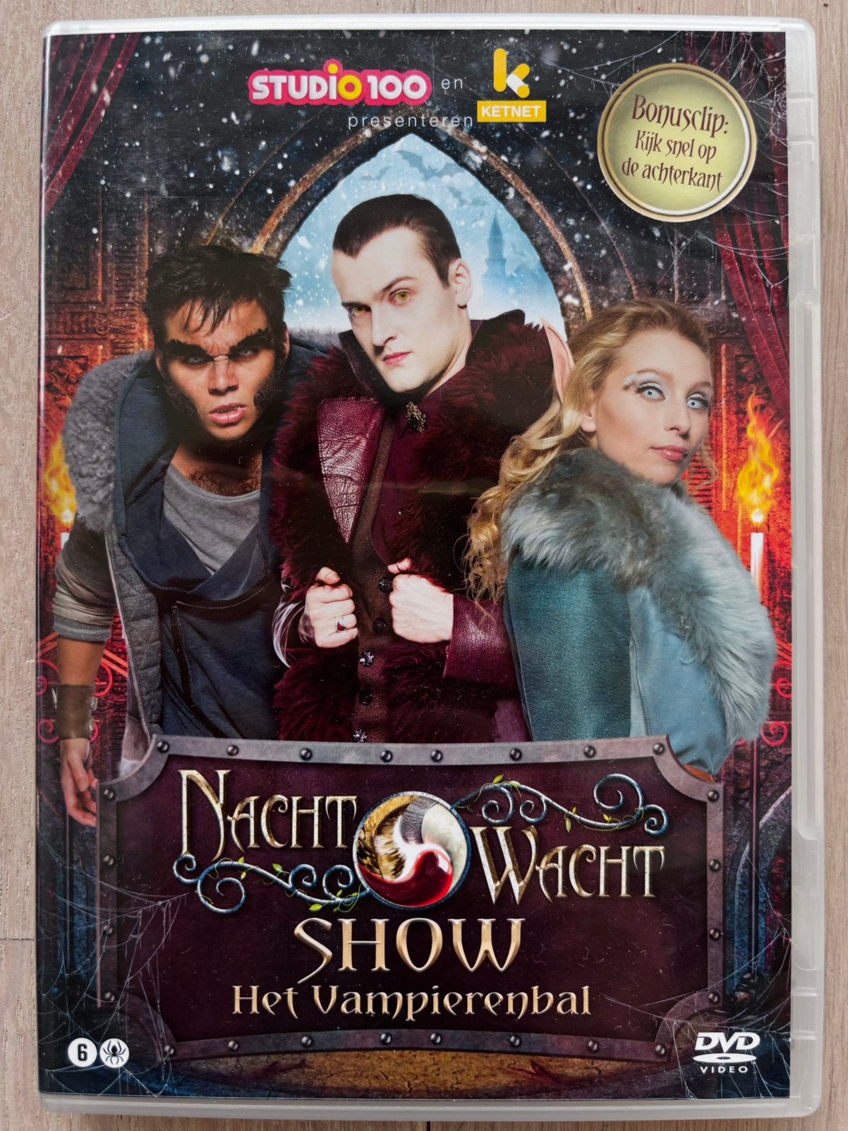 Nachtwacht DVD: Het vampierenbal, CD & DVD, Enlèvement ou Envoi, Spectacle, Tous les âges, Comme neuf