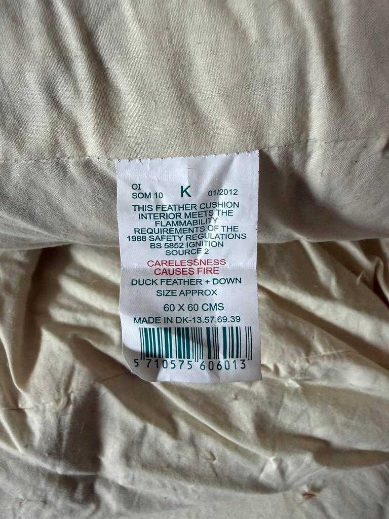 Coussins en duvet, Enlèvement ou Envoi, Comme neuf