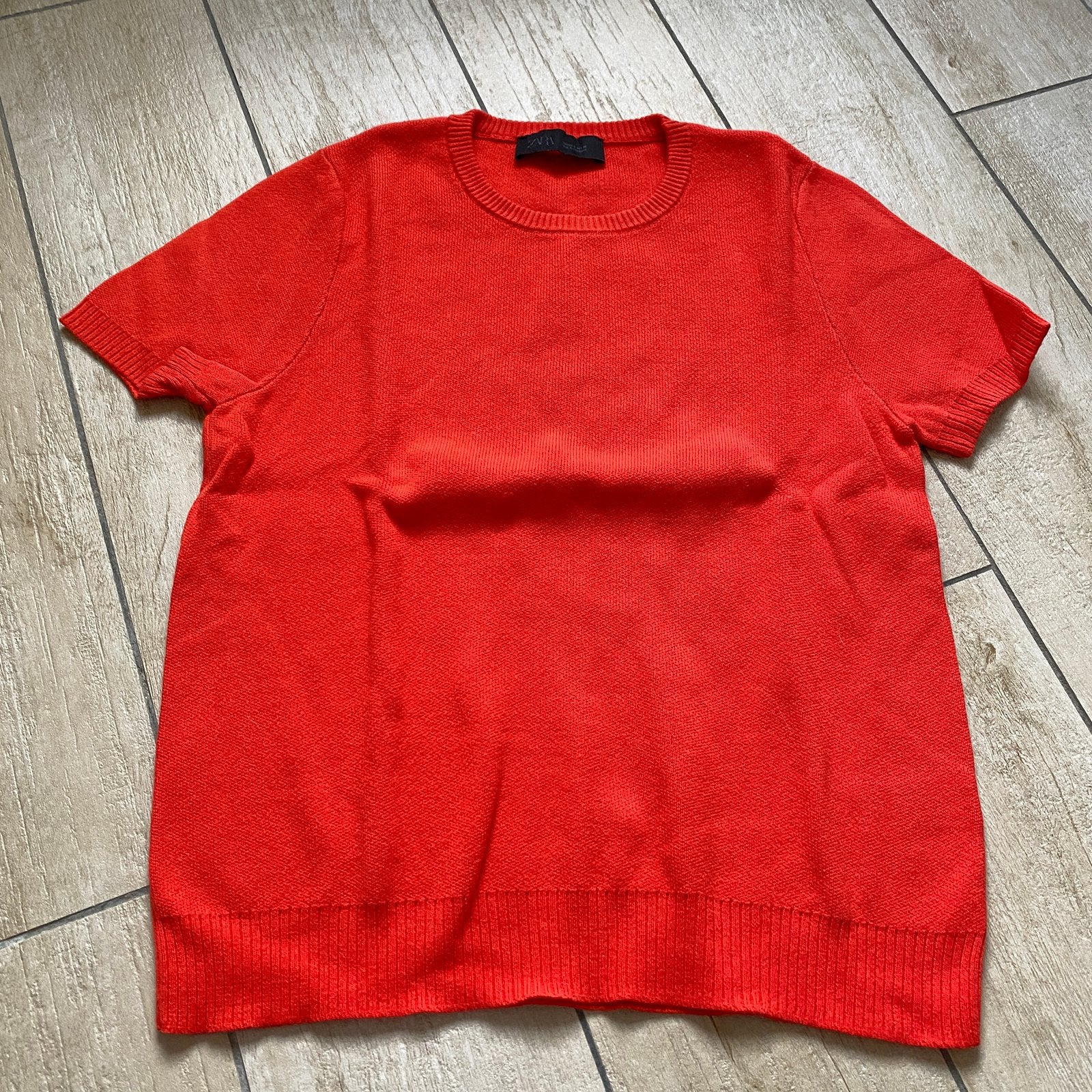 Truitje met korte mouwen zara maat smal, Vêtements | Femmes, Pulls & Gilets, Enlèvement ou Envoi, Comme neuf, Taille 36 (S), Orange