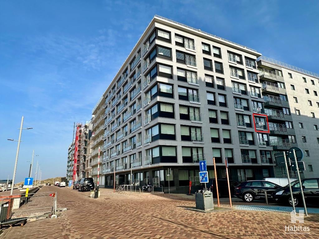 ruim appartement met breed  en zijdelings zeezicht, Immo, Maisons à vendre, Province de Flandre-Occidentale, 213 kWh/m²/an, 81 m²