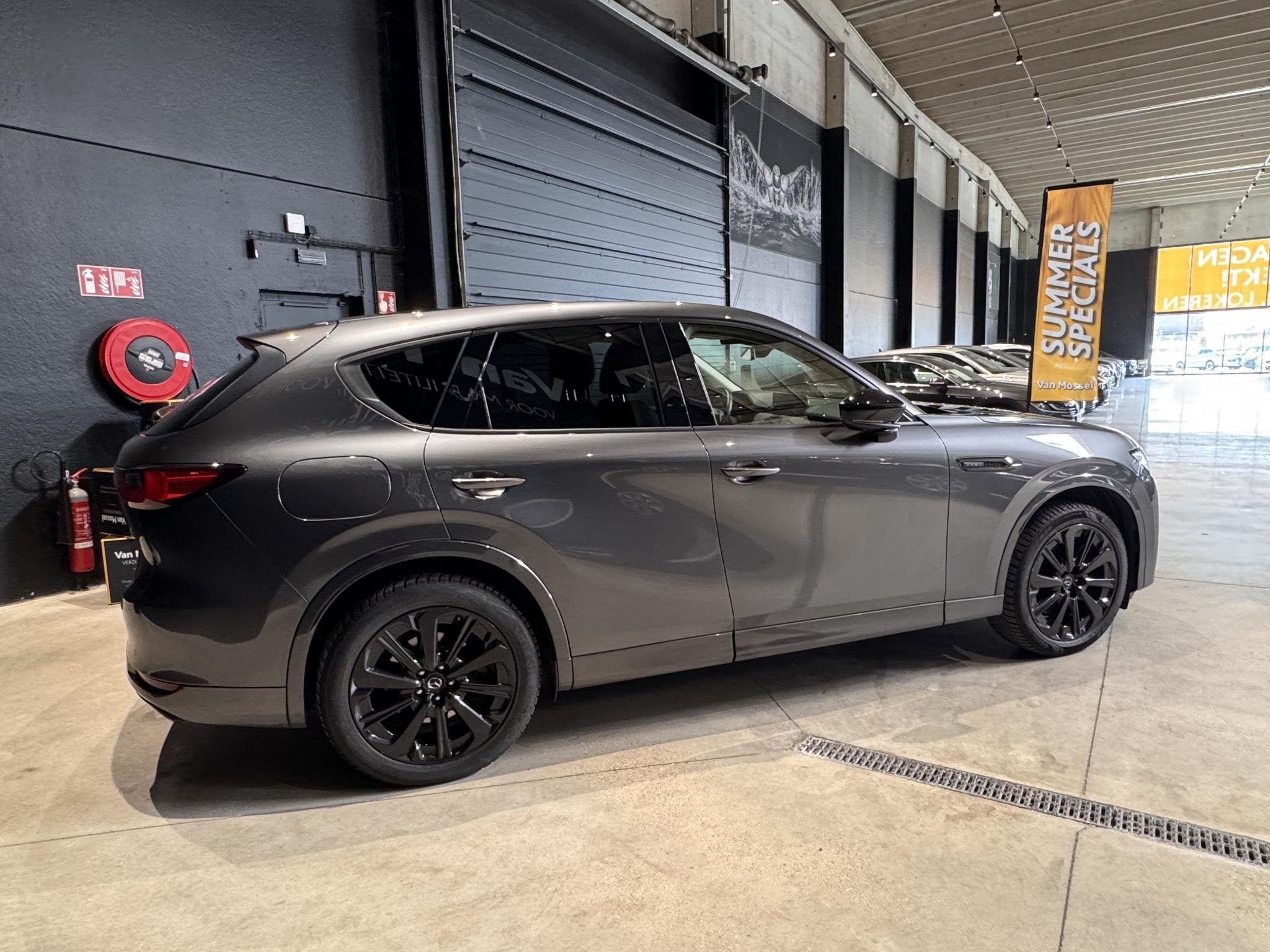 Mazda CX-60 2.5 PHEV Homura, Auto's, Automaat, Stof, Gebruikt, 2500 kg