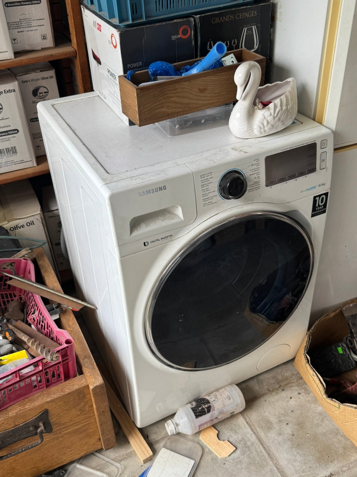 Wasmachine samsung werkt niet, Elektronische apparatuur, Was-droogcombinaties, Ophalen, Gebruikt