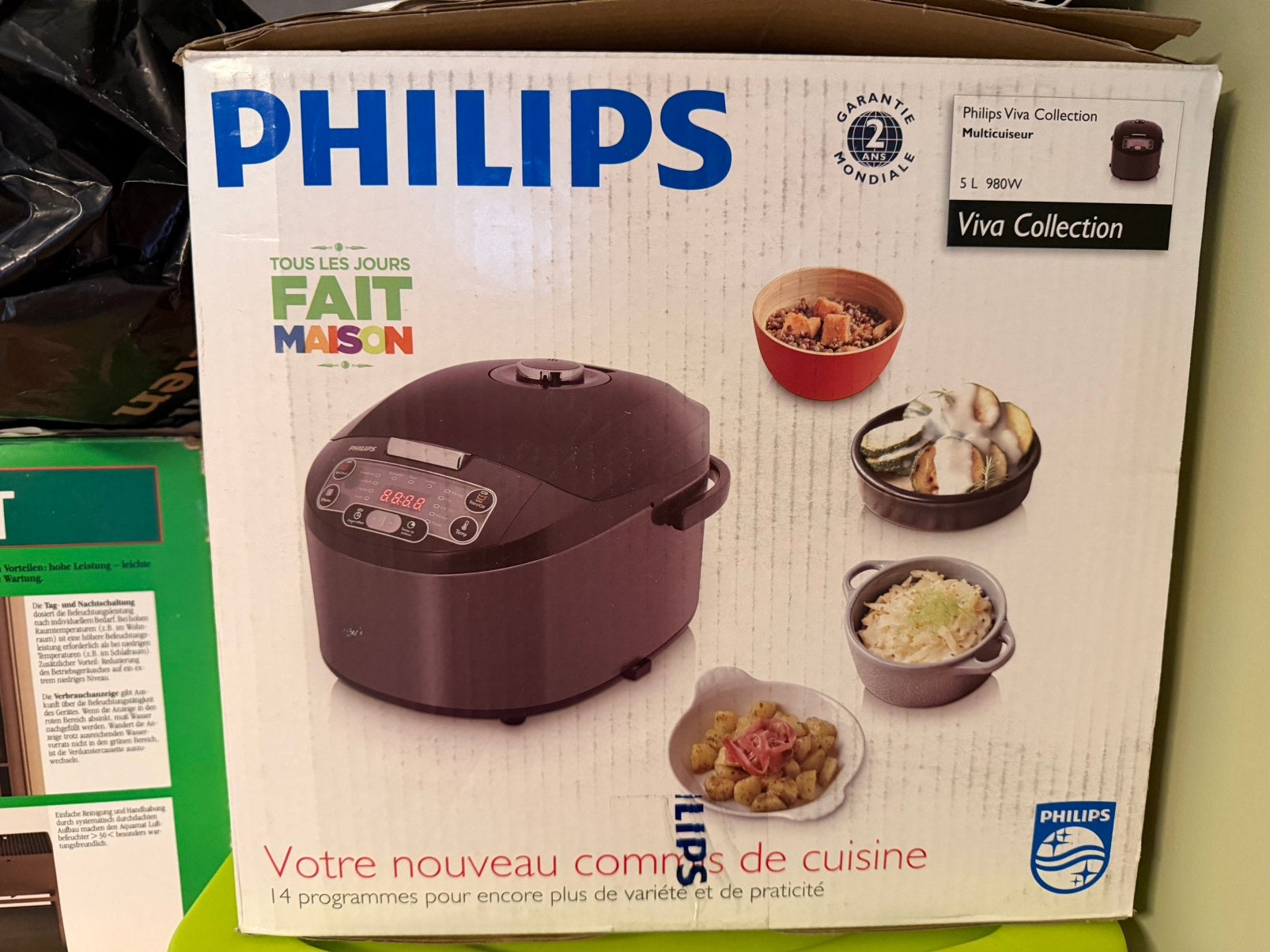 Multicooker Philips 5 liter, Elektronische apparatuur, Overige elektronische apparatuur, Ophalen, Nieuw