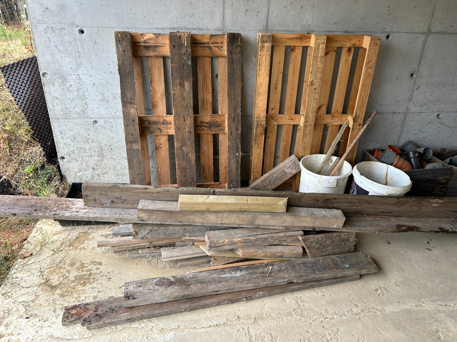 GRATIS HOUT, Ophalen, Gebruikt