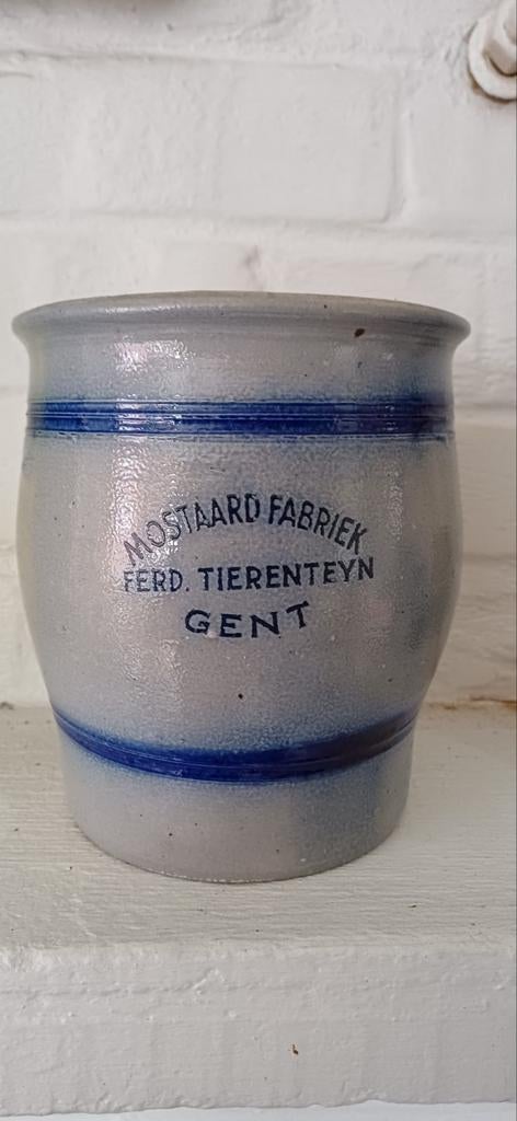Mosterdpot Tierenteyn, vintage, Ophalen