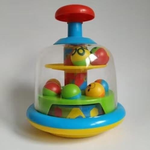 Draaitol met balletjes, perfecte staat, 20x16 cm, Gentbrugge, Enfants & Bébés, Jouets | Jouets de bébé, Enlèvement