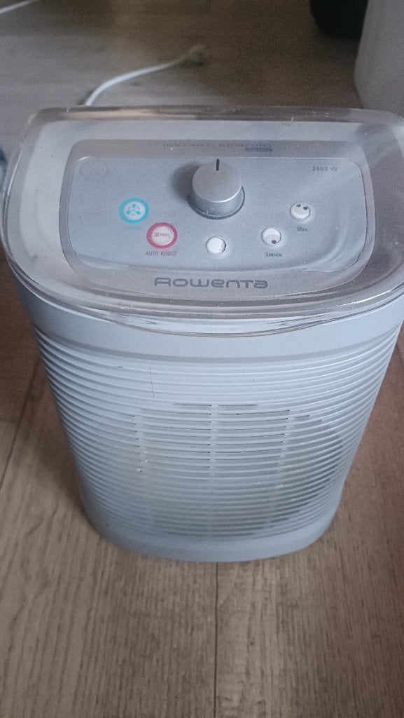 Radiateur soufflant Rowenta 2400W, Ophalen, Gebruikt, 800 watt of meer, Radiator