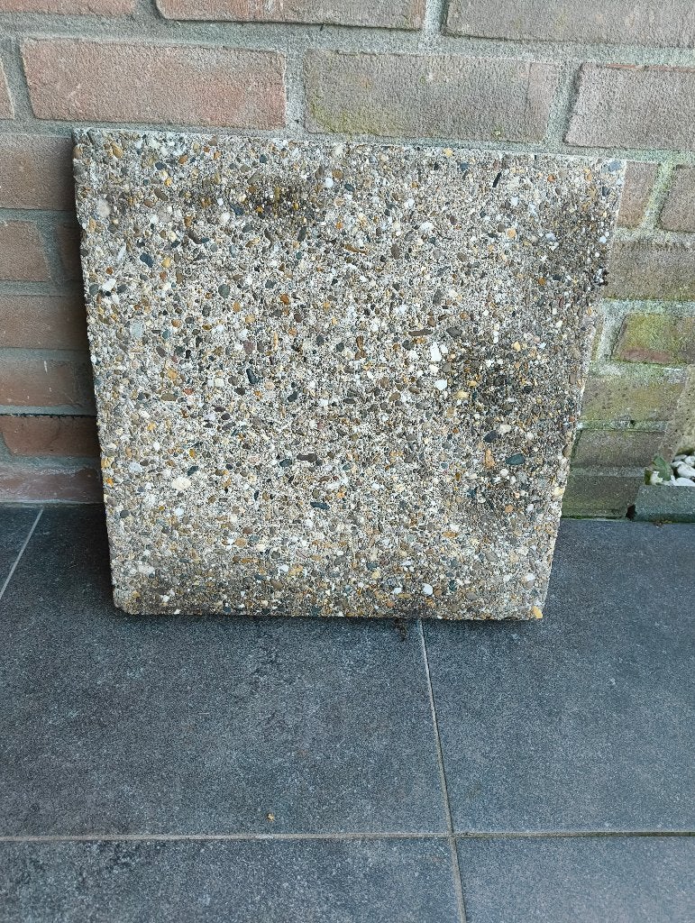 Terras tegels 15 tegels 40x40 en 30 tegels 50x50, Carrelage de sol, Enlèvement, Utilisé, Autres matériaux