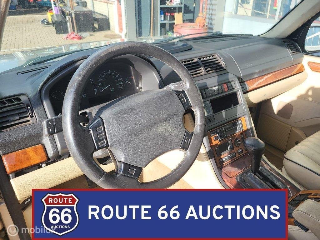 Land Rover Range Rover 4.6 HSE | 1998 | Route 66 Auctions, Auto's, Land Rover, Zwart, Bedrijf, Handgeschakeld