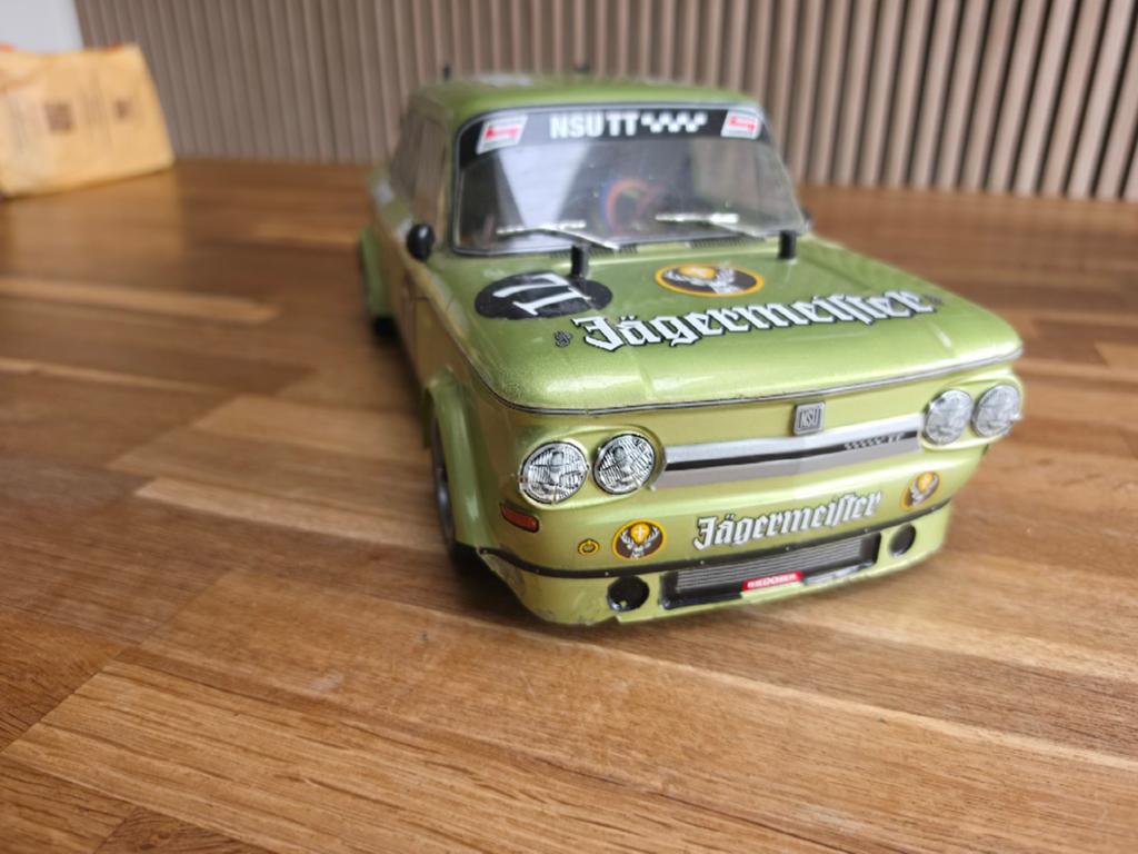 NSU TT Jagermeister M05, Hobby & Loisirs créatifs, Neuf, Échelle 1:10, Enlèvement ou Envoi, Voiture on road