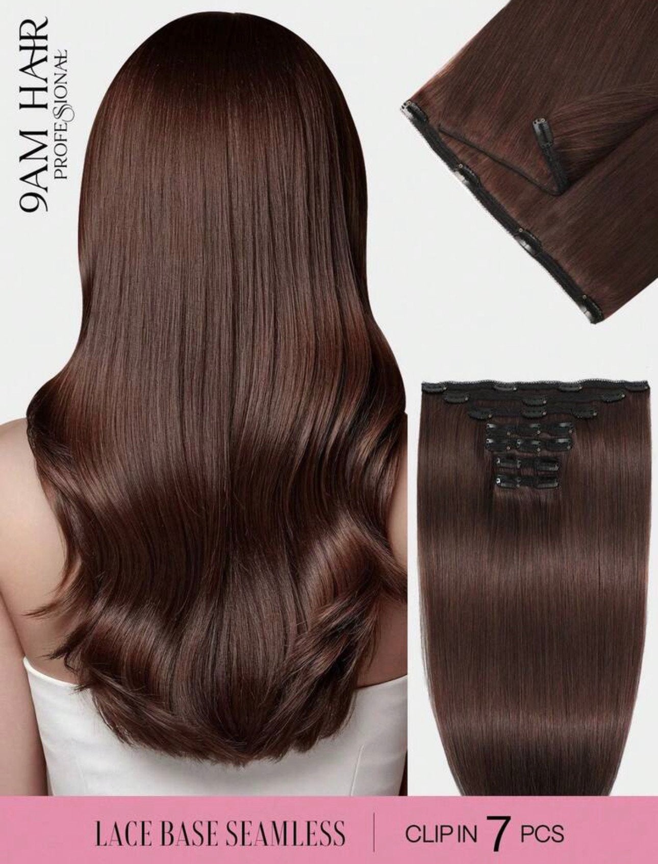 16 inch echt haar, Ophalen, Zo goed als nieuw