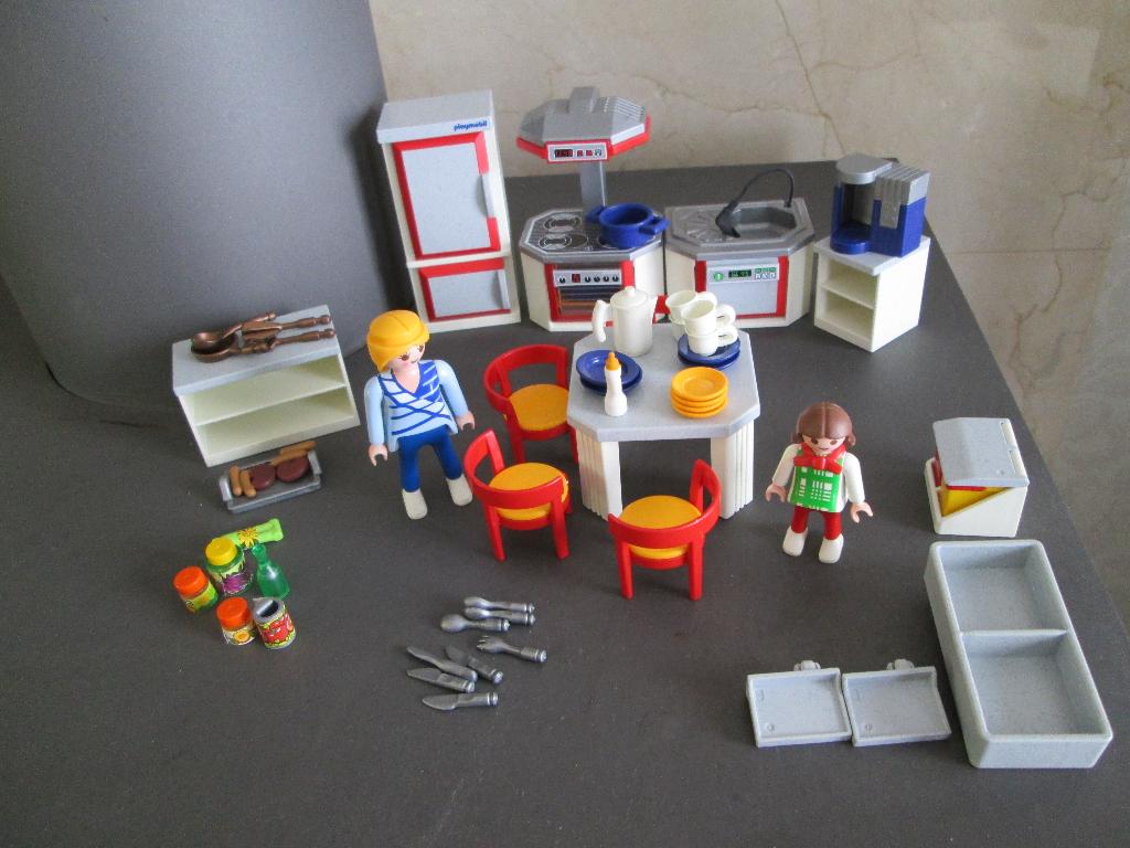 Playmobil, lot met keuken toestellen en benodigdheden, Kinderen en Baby's, Speelgoed | Playmobil, Ophalen of Verzenden, Zo goed als nieuw