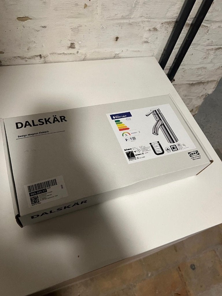 Mitigeur lavabo IKEA DALSKÄR chromé, Huis en Inrichting, Badkamer | Badkamermeubels, Ophalen, Nieuw, Wasbak of Wastafel